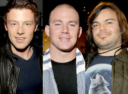 Cory Moneith, Channing Tatum, Jack Black Cory Moneith, Channing Tatum, Jack Black