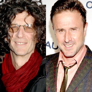 Howard Stern, David Arquette Howard Stern, David Arquette