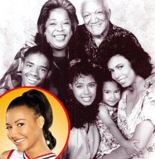 Naya Rivera, Glee, The Royal Family