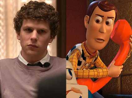 The Social Network, Toy Story 3 The Social Network, Toy Story 3