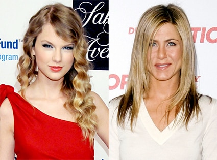 Is Jennifer Aniston Helping Taylor Swift Get Lucky In Love? | E! News