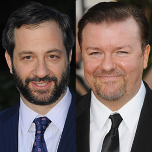 Ricky Gervais, Judd Apatow Ricky Gervais, Judd Apatow