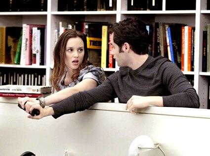 Penn Badgley, Leighton Meester, Gossip Girl Penn Badgley, Leighton Meester, Gossip Girl