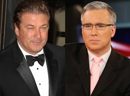 Alec Baldwin, Keith Olbermann Alec Baldwin, Keith Olbermann