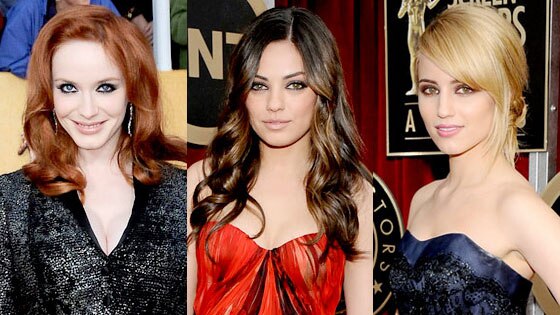 Christina Hendricks, Mila Kunis, Dianna Agron Christina Hendricks, Mila Kunis, Dianna Agron