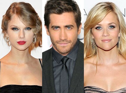 Taylor Swift, Jake Gyllenhaal, Reese Witherspoon Taylor Swift, Jake Gyllenhaal, Reese Witherspoon