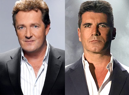 Piers Morgan, Simon Cowell Piers Morgan, Simon Cowell