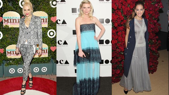 Gwen Stefani, Kirsten Dunst, Sarah Jessica Parker, Worst Gwen Stefani, Kirsten Dunst, Sarah Jessica Parker, Worst