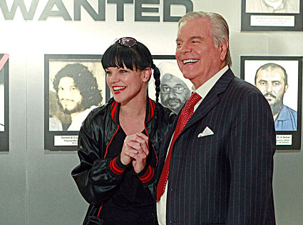 Robert Wagner, Pauley Perrette, NCIS Robert Wagner, Pauley Perrette, NCIS