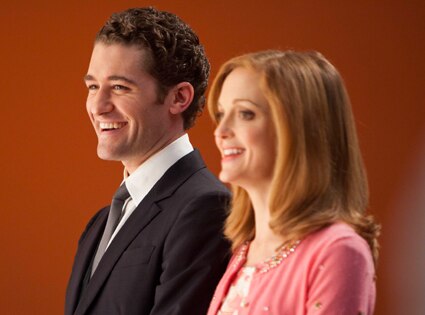 Glee, Matthew Morrison, Jayma Mays Glee, Matthew Morrison, Jayma Mays