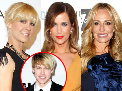 Jenna Elfman, Kristen Wiig, Taylor Armstrong, Chord Overstreet Jenna Elfman, Kristen Wiig, Taylor Armstrong, Chord Overstreet