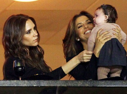 Victoria Beckham, Harper Beckham, Eva Longoria Victoria Beckham, Harper Beckham, Eva Longoria