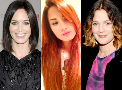 Emily Blunt, Demi Lovato, Drew Barrymore Emily Blunt, Demi Lovato, Drew Barrymore