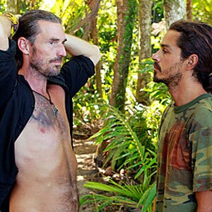 Benjamin Coach Wade, Ozzy Lusth, Survivor South Pacific Benjamin Coach Wade, Ozzy Lusth, Survivor South Pacific