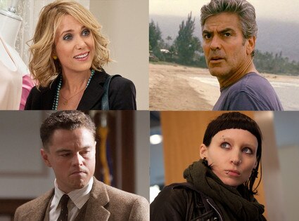 Bridemaids, The Descendants, J. Edgar, The Girl with the Dragon Tattoo Bridemaids, The Descendants, J. Edgar, The Girl with the Dragon Tattoo