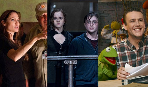 Harry Potter and Deathly Hallows Part 2, The Muppets, In the Land of Blood of Honey Harry Potter and Deathly Hallows Part 2, The Muppets, In the Land of Blood of Honey