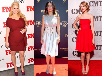 Jessica Simpson, Taylor Swift, Salma Hayek Jessica Simpson, Taylor Swift, Salma Hayek