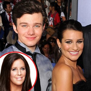 Chris Colfer, Lea Michele, Patti Stanger Chris Colfer, Lea Michele, Patti Stanger