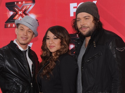 Chris Rene, Melanie Amaro, Josh Krajcik, THE X FACTOR Chris Rene, Melanie Amaro, Josh Krajcik, THE X FACTOR