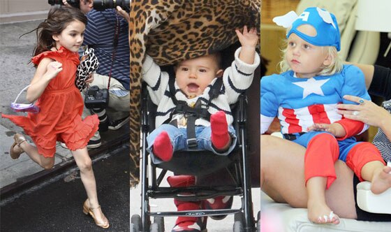 Suri Cruise, Flynn Bloom, Zuma Rossdale Suri Cruise, Flynn Bloom, Zuma Rossdale