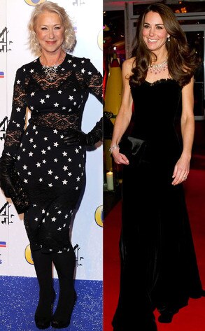 Helen Mirren, Kate Middleton Helen Mirren, Kate Middleton