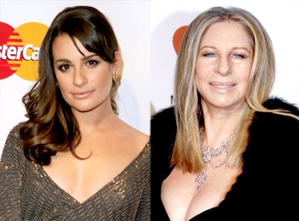 Lea Michele, Barbra Streisand Lea Michele, Barbra Streisand