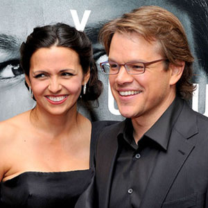 Luciana Bozan Barroso, Matt Damon Luciana Bozan Barroso, Matt Damon
