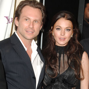 Christian Slater, Lindsay Lohan Christian Slater, Lindsay Lohan