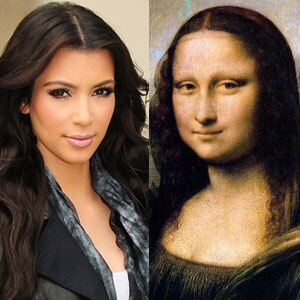 Kim Kardashian, Mona Lisa Kim Kardashian, Mona Lisa