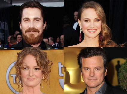 Christian Bale, Natalie Portman, Melissa Leo, Colin Firth Christian Bale, Natalie Portman, Melissa Leo, Colin Firth