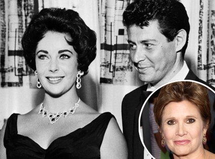 Elizabeth Taylor, Eddie Fisher, Carrie Fisher Elizabeth Taylor, Eddie Fisher, Carrie Fisher