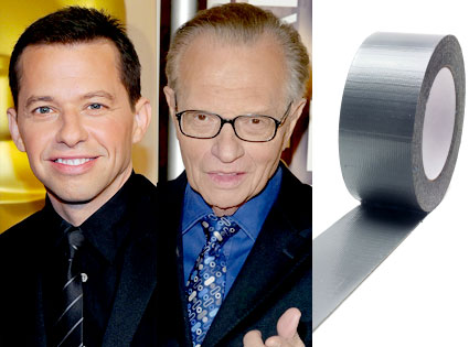 Jon Cryer, Larry King, Duct Tape Jon Cryer, Larry King, Duct Tape