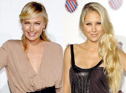 Maria Sharipova, Anna Kournikova Maria Sharipova, Anna Kournikova