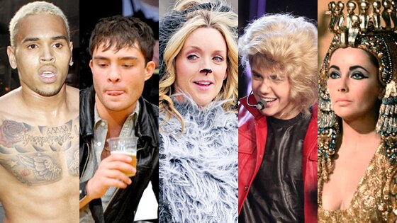 Chris Brown, Ed Westwick, Jane Krakowski, Justin Bieber, Elizabeth Taylor Chris Brown, Ed Westwick, Jane Krakowski, Justin Bieber, Elizabeth Taylor