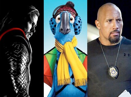 Thor, Rio, Fast Five Thor, Rio, Fast Five