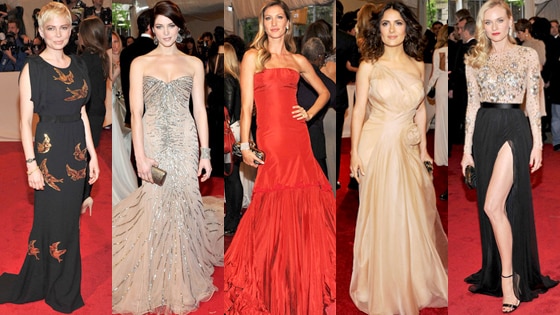 Michelle Williams, Ashley Greene, Gisele Bundchen, Salma Hayek, Diane Kruger Michelle Williams, Ashley Greene, Gisele Bundchen, Salma Hayek, Diane Kruger