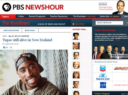Fake Tupac Shakur Story Fake Tupac Shakur Story
