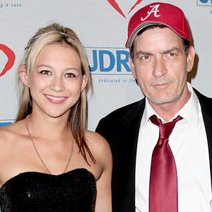 Natalie Kenly, Charlie Sheen Natalie Kenly, Charlie Sheen