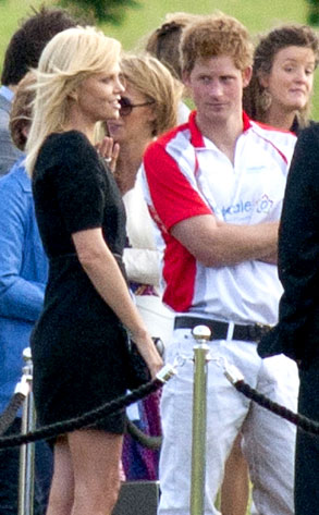 Prince Harry, Charlize Theron Prince Harry, Charlize Theron