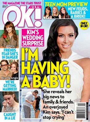 OK Cover, Kim Kardashian OK Cover, Kim Kardashian