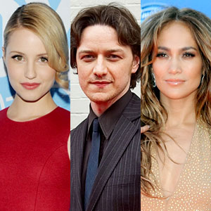 Diana Agron, James McAvoy, Jennifer Lopez Diana Agron, James McAvoy, Jennifer Lopez