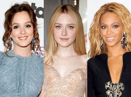 Leighton Meester, Dakota Fanning, Beyonce Leighton Meester, Dakota Fanning, Beyonce