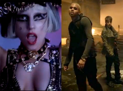 Lady Gaga, Justin Bieber, Chris Brown Lady Gaga, Justin Bieber, Chris Brown