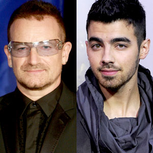 Bono, Joe Jonas Bono, Joe Jonas