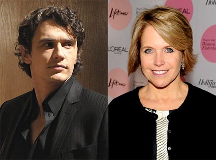 Katie Couric, James Franco, General Hospital Katie Couric, James Franco, General Hospital