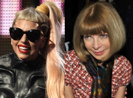 Anna Wintour, Lady Gaga Anna Wintour, Lady Gaga