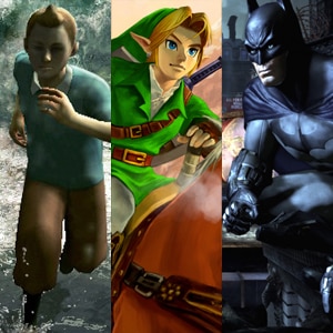 Batman Arkham City, The Adventures of Tintin: The Game, Legend of Zelda: Ocarina of Time 3D Batman Arkham City, The Adventures of Tintin: The Game, Legend of Zelda: Ocarina of Time 3D