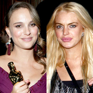 Natalie Portman, Lindsay Lohan Natalie Portman, Lindsay Lohan