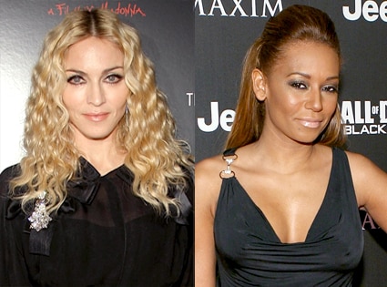 Madonna, Mel B Madonna, Mel B
