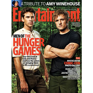 Hunger Gamers, Entertainment Weekly, Josh Hutcherson, Liam Hemsworth Hunger Gamers, Entertainment Weekly, Josh Hutcherson, Liam Hemsworth